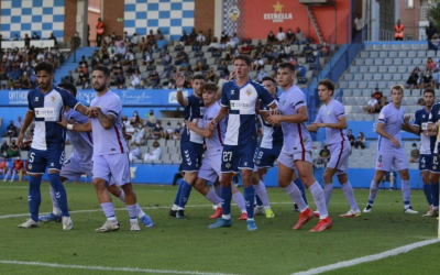 Acció a pilota aturada en el partit d'avui | CES